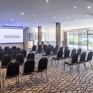 Promenade Room & Bar Theatre Set Up Screen Down 